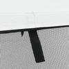 3 Bow Bimini Top with Mesh Side Panels 183 x (154 167) x 137 cm