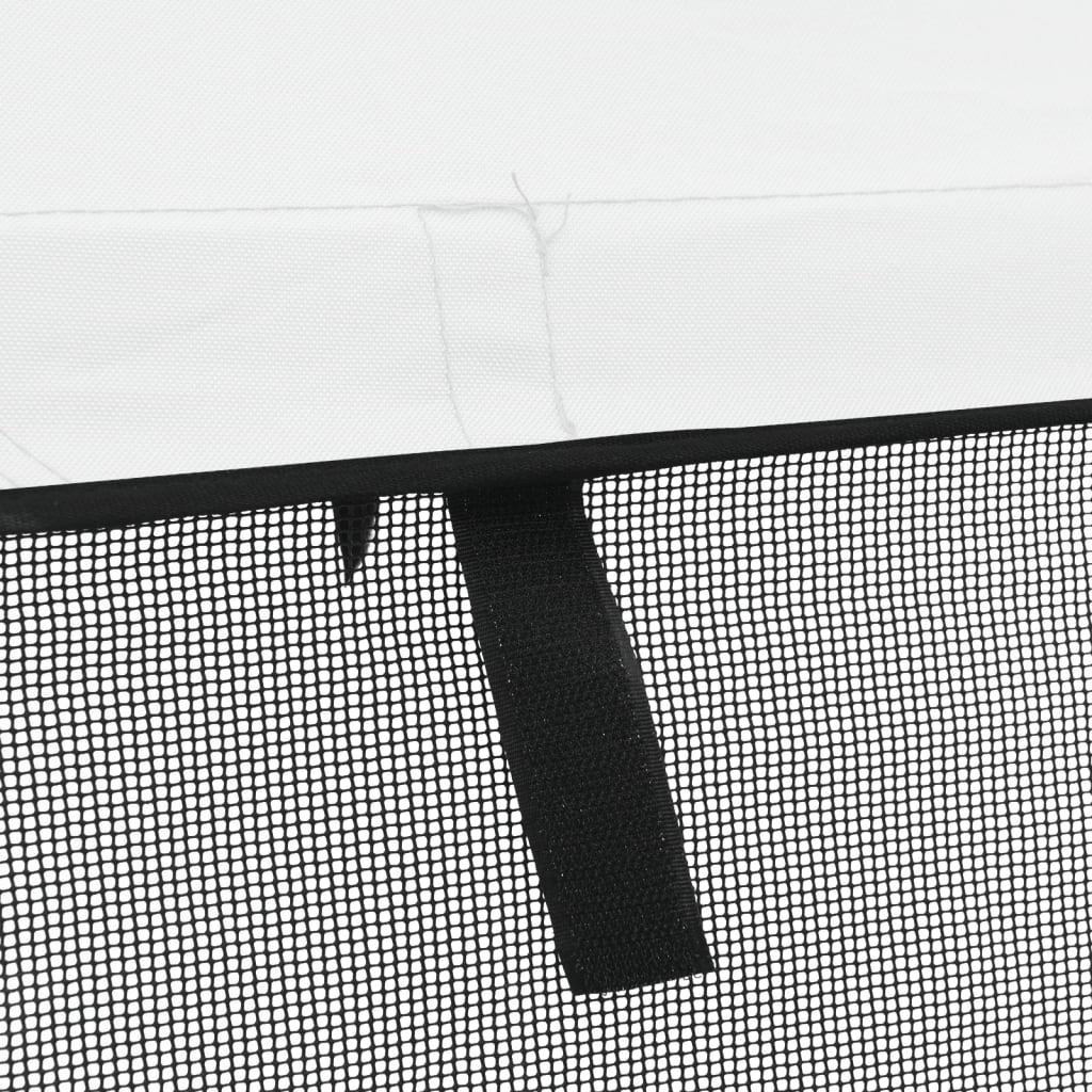 3 Bow Bimini Top with Mesh Side Panels 183 x (154 167) x 137 cm