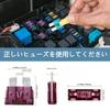 Car Fuse Kit, 100 Pieces Flat Fuse Fuse Set, Replacement,