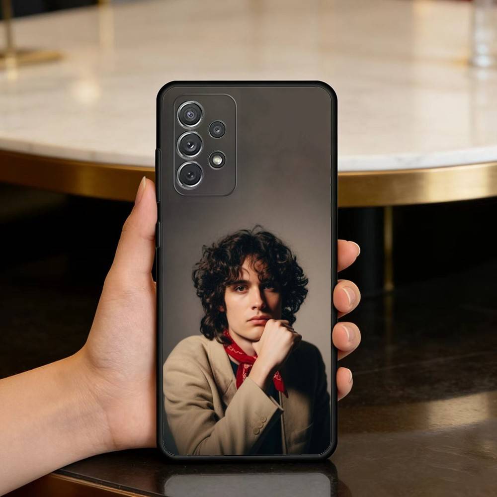 

Singer S-Sombr-BR Soft Silicone Black Cover Phone Case For Samsung Galaxy A73,A72,A71,A70,A53,A52,A51 Samsung a41