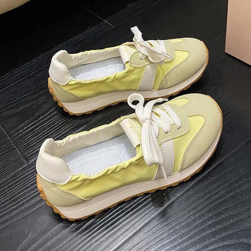 Fashion Big Sole Plateforme Black White Sneakers Sport Shoes For Women Green Women's Tennis Vintage Famous Brand Luxury Daily