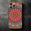 Mandala Style Pattern Soft Phone Case for iPhone 16 16E 17 Air 15 Pro Max 14 Plus 13 Mini 11 12 7 Black Cover Back Shell