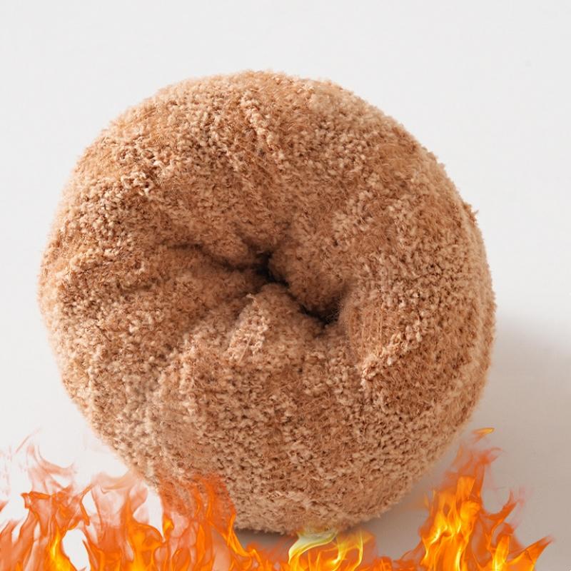 Baby Socks Solid Cotton Soft Long Princess Socks Plugging And Thickening with Cute Bow Boy Girls Stretchy Warm Cozy Casual Socks