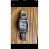 Used CASIO SHEEN Casio Sheen Ladies Watch Square Type Silver X Pink Gold