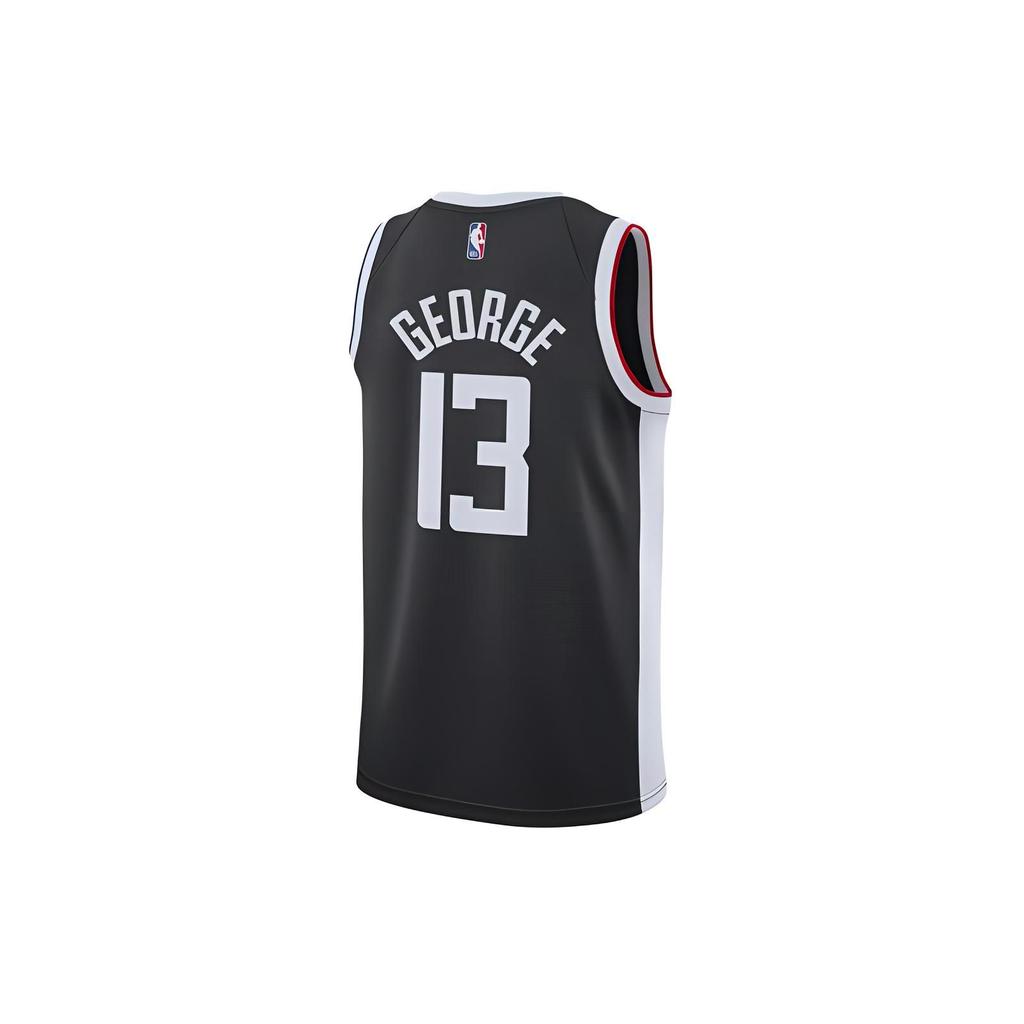 Nike X NBA Collaboration Printed Number V-Neck Breathable Sleeveless Basketball Jersey Unisex jersey Black CN1736-010
