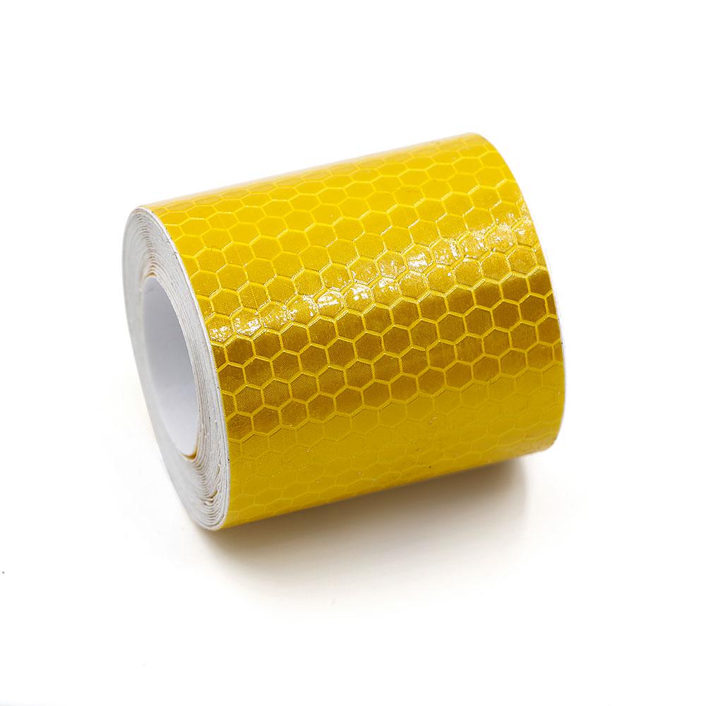 Reflective Tape 5*300cm Car Styling Safety Warning Material Motorcycle Cycling Car Stickers For Renault Ford Toyota Bmw Vw Lada