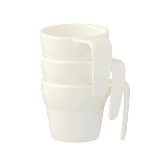 Mori Osamu Ware (Shinshuyaki) Stackable Mug, 77mm Diameter X 65mm Height [Made In Japan, Microwave Safe, Far Infrared, Negative Ion]