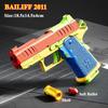 G172011 Shell Throwing Continuous Firing Airsoft Blowback Empty Hanging Toy Gun Soft Bullet Launcher for Children Birthday Gift