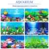 3D Double-Sided HD Aquarium Wallpaper & Fish Tank Background Sticker