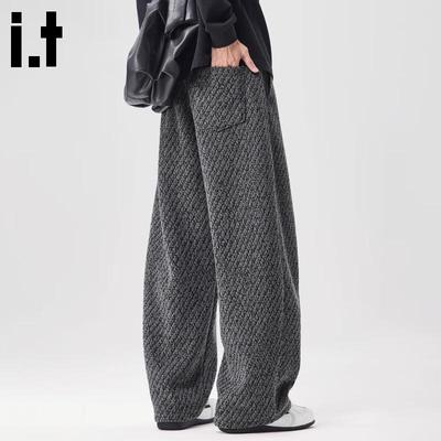 CHOCOOLATE Herren Locker Geschnittene Gerade Bein Freizeithose