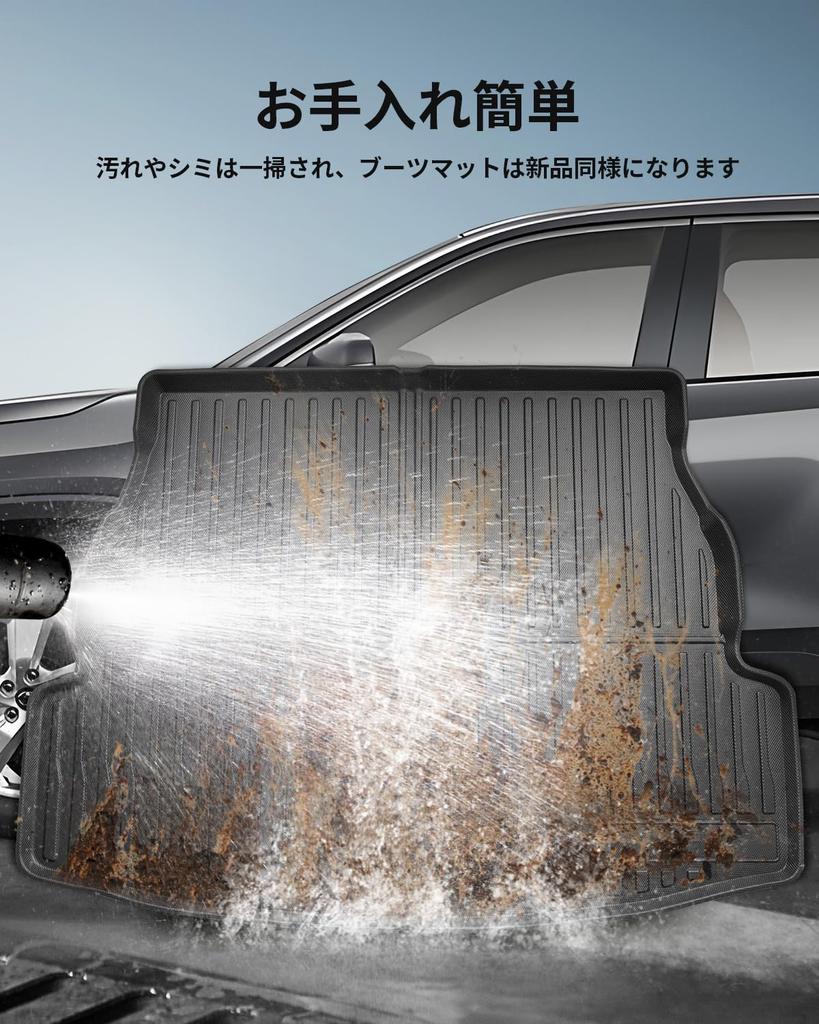 LANGBEAN Toyota RAV4 5th Generation Luggage Mat RAV4 50 Series 3D Waterproof Mat TPE Mat Easy To Install Waterproof RAV4 Interior Custom Parts