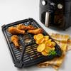 Non-Stick Air Fryer Grill Plate Oil Separator Square Air Fryer Liner Dishwasher Safe Air Fryer Replacement Part Kitchen Utensils