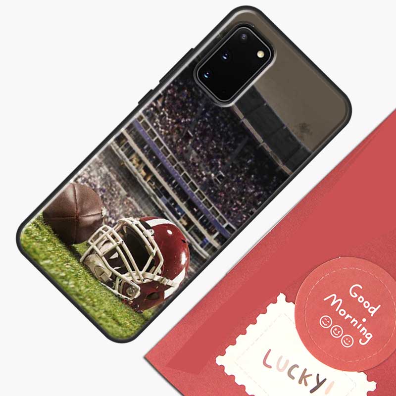 American Football College Sport Phone Case For Samsung Galaxy S24 S26 Ultra S20 S21 S22 S23 S25 Plus S10 S25 FE Cover Shell