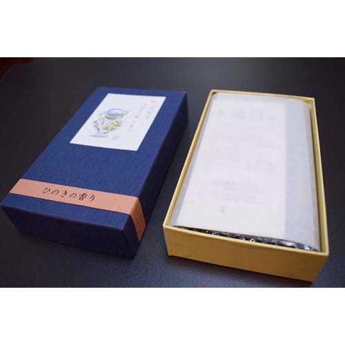 Awaji Baikundou Low Smoke Incense, Low Smoke, Hinoki Scent, Bamboo Charcoal Refreshing Hinoki (120g), Large Capacity, Special Use, Large Loose Pack, M