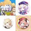 Unique Genshin Impact Cartoon Brooch As A Fashion Jewelry Badge For Anime Lovers