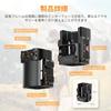 Ulanzi Pocket3 Expansion Adapter Camera Cage with Cold Shoe, Compatible with GoPro/Action Accessories, 1/4" Screw Hole, Multifunctional Cage with Stra