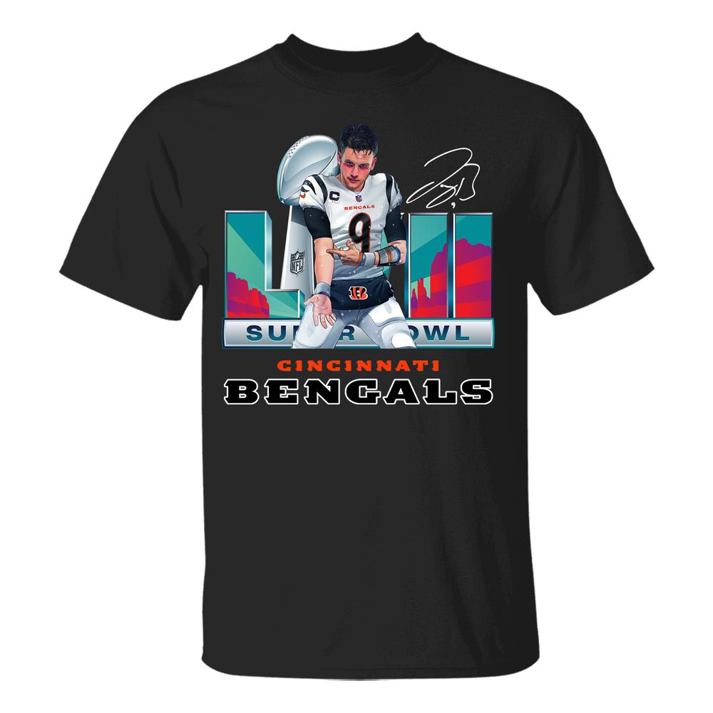 

Футболка унисекс Joe Burrow Cincinnati Bengals Superbowl Nfl