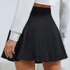 Preppy Style High Waist Solid Pleated Mini Skirt Women Summer Spring Korean Fashion Cute White A-line Skirt Y2k Skort Clothes