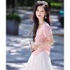 Women's Fake Two-Piece Sweet Design Short Sleeve T-Shirt