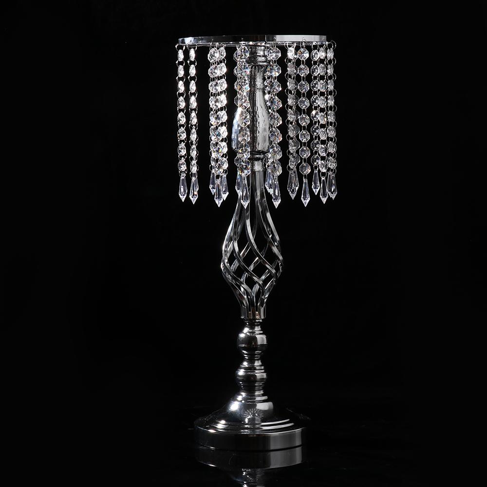 

Candlestick Holder Decorative Crystal Candlestick Ornament Dining Table Centerpieces Wedding Decor