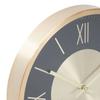Ariana Wall Clock 30cm Gold/black