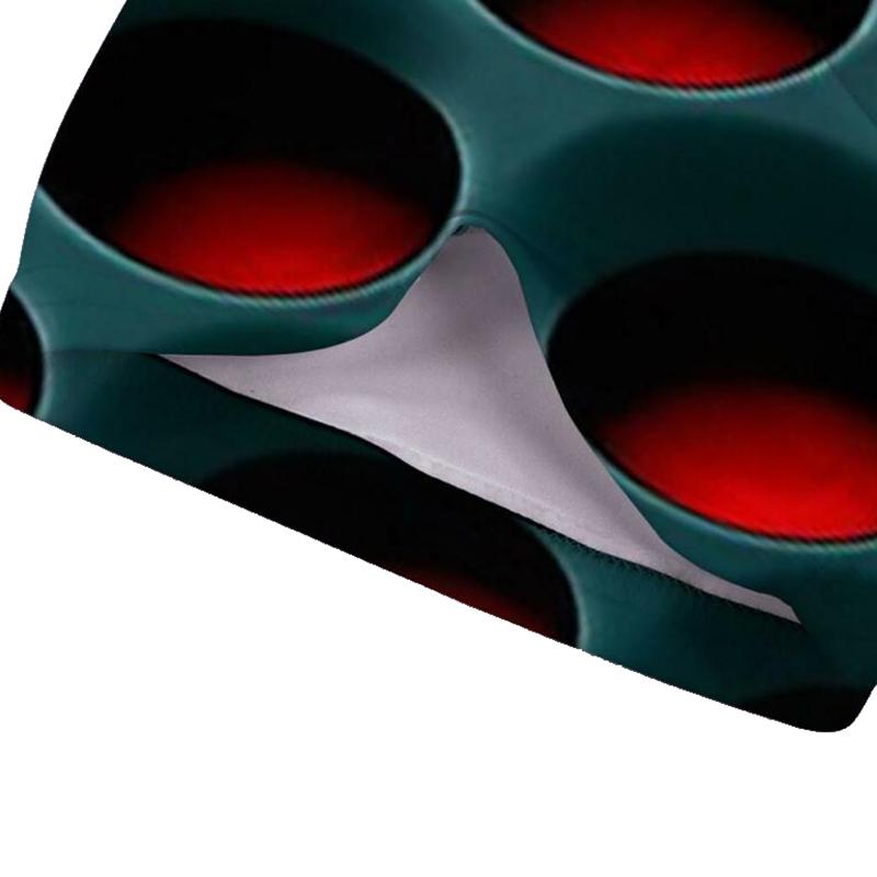 3d Honeycomb Hypnosis Tshirt Men Women Kids Colorful Print Short Sleeve Top Tee