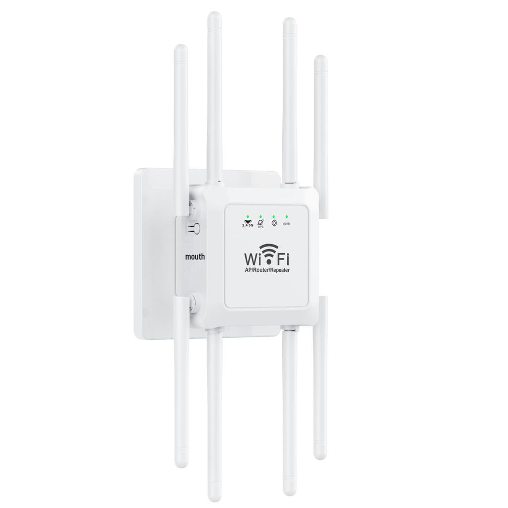 300M High Power WiFi Repeater & Signal Amplifier, 2.4G, UK Standard
