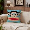 Cartoon P-Paul Frank Monkey Cushion Cover Cushion Cover Set 4Pcs 50X50 45X45 40X40 Pillowcase Decorative Sofa Home Decor