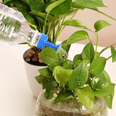 Easy To Install Plastic Watering Nozzl Bottle Cap Design Small Watering Can Head Lightweight Flower Watering Nozzle Potted Plant