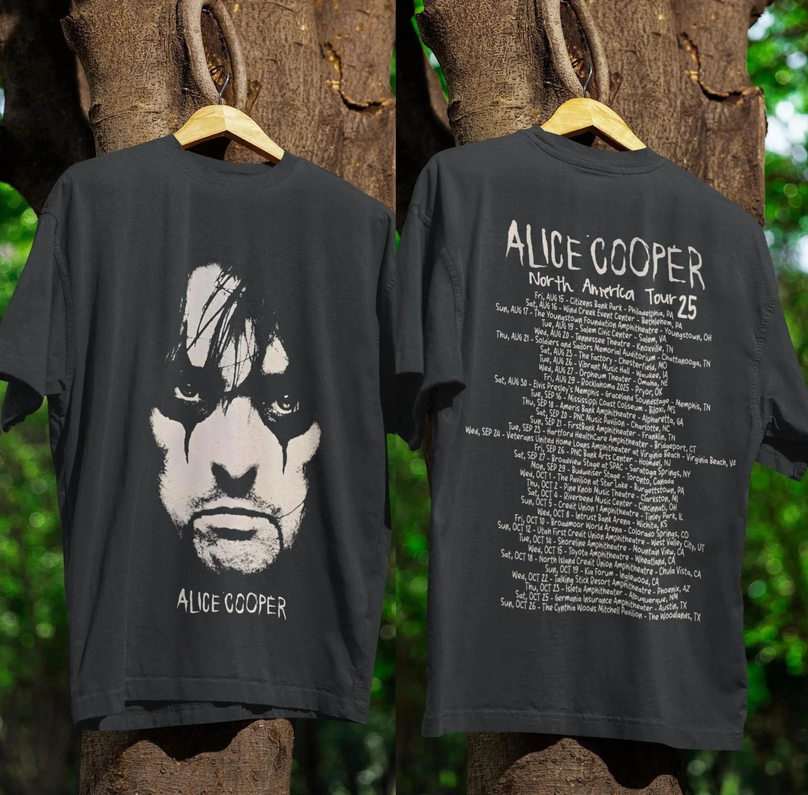 NEW SALE! Alice Cooper Tour 2026 with Judas Priest Concert Fan Gifts T-Shirt XXXXL