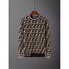 Maglione da Uomo Autunno/Inverno Europeo a Jacquard con Lettere, Girocollo - Trendy Casual a Maniche Lunghe