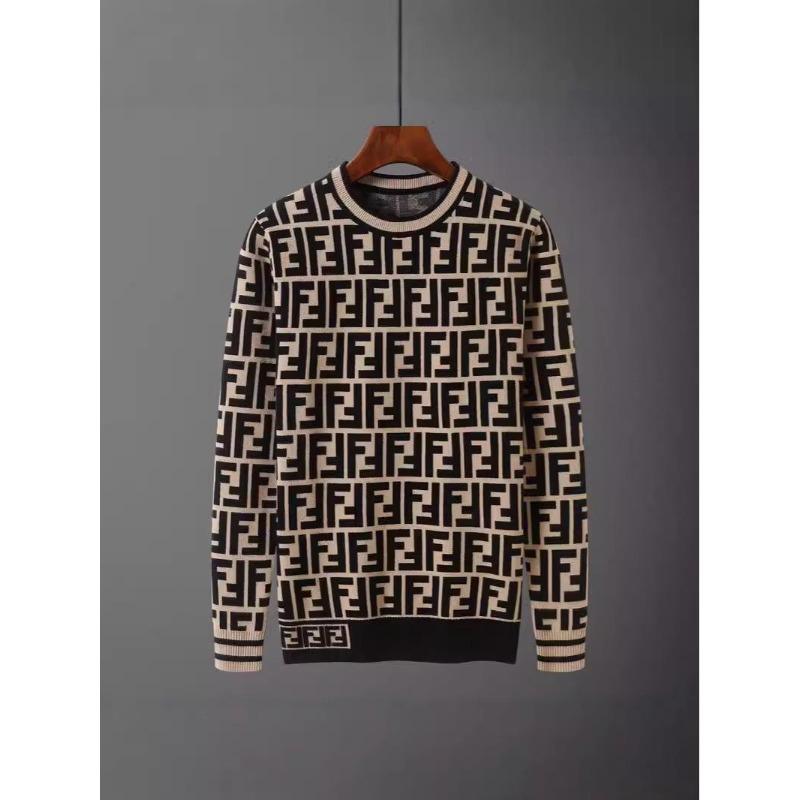 Maglione da Uomo Autunno/Inverno Europeo a Jacquard con Lettere, Girocollo - Trendy Casual a Maniche Lunghe