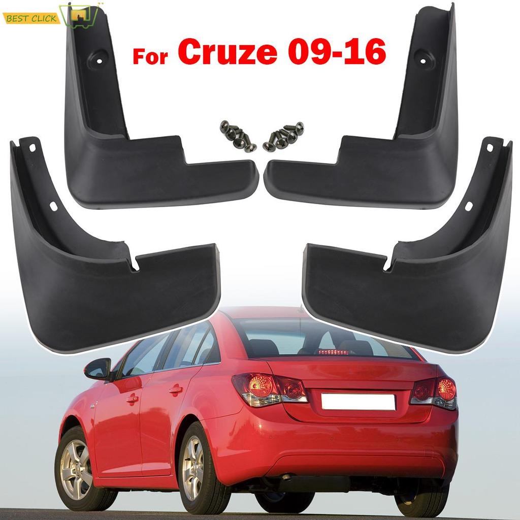 4 Stück Auto-Schmutzfänger für Chevrolet Cruze Limousine Fließheck 2009 2010 2011 2012 2013 2014 2015 2016 Schmutzfänger Spritzschutz