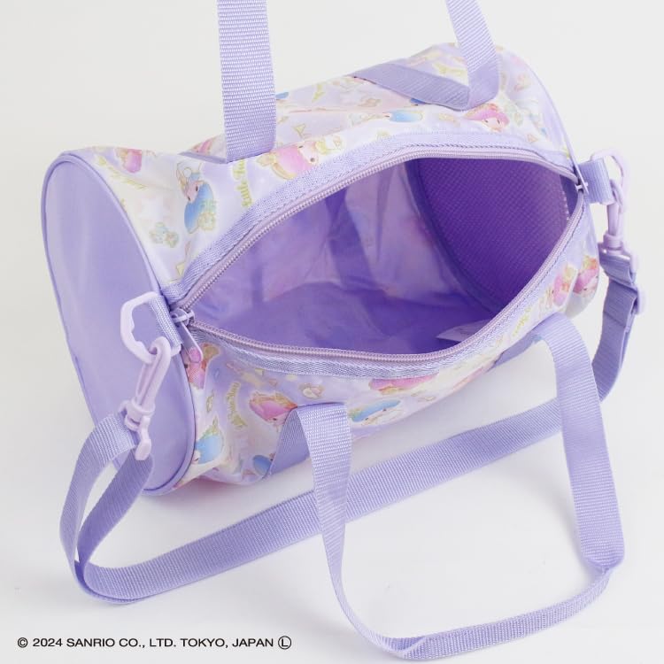 Takanami Create 2-Way Roll Boston Bag with Little Twin Stars Design in Purple [125511] Pool Bag