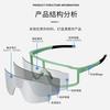 Cycling Glasses TR90Sports Glasses for Cycling, Mountain Climbing, Marathon Running, and Outdoor Cycling