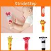 Cute Animal Bell Rattle Plush Toy For Soothing And Visual Development Of Newborns