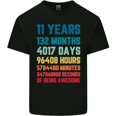 11th Birthday 11 Year Old Kids T-Shirt Childrens