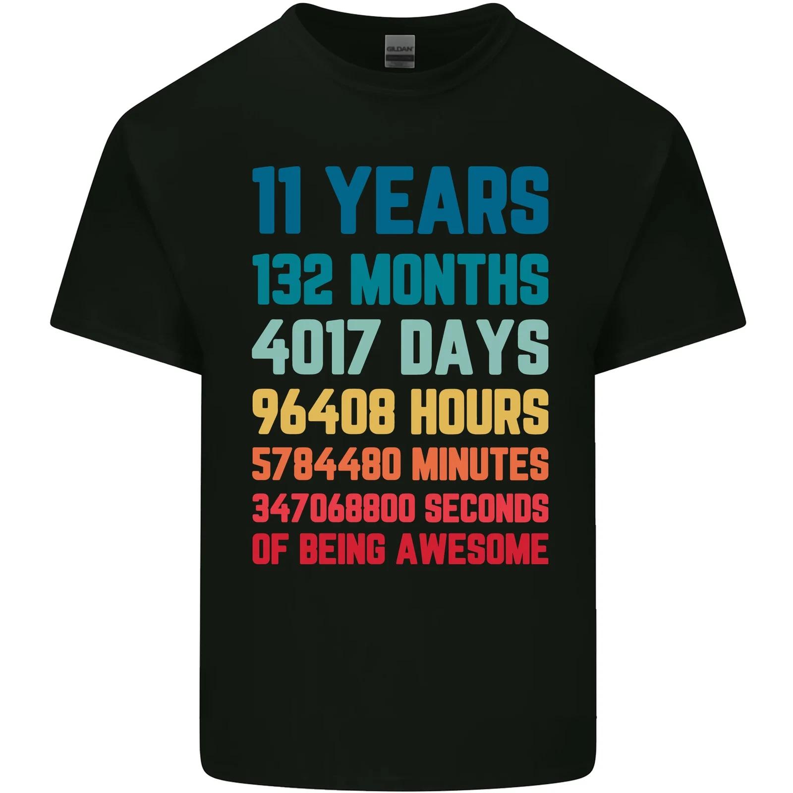 

11th Birthday 11 Year Old Kids T-Shirt Childrens 4XL