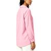 Women Button Down Long Sleeve Shirt Casual Striped Collar Blouse Lightweight Relaxed Fit Top for Everyday Wear