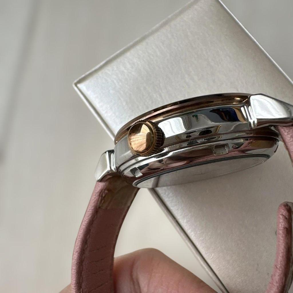 [USED] Seiko LUKIA Automatic Watch with Leather Strap and Skeleton Back