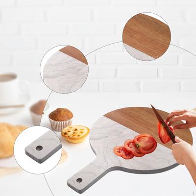 Schneidebrett Serviertablett Küchenbackutensil Schwerlast Käse Pizza Platte für Steak