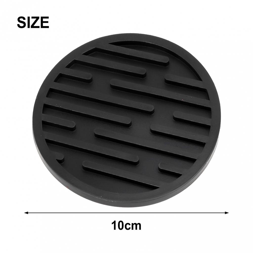 Silent Coasters Silicone Tea Cup Mat Withstand Temperatures Up To C Yellow