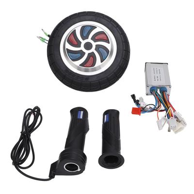 36V 350W 8 Polegadas Kit Motor Cubo para Scooter Elétrica Roda Motor Brilhante no Escuro Controlador Sem Escovas