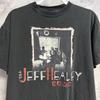 Maglietta Vintage The Jeff Healey Band Uomo Taglia L Manica Corta Nera Y2K Anni '90