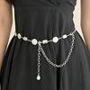 Pearl Waist Chain Accessories Dress Fashion Elegant Chain Belt Women's Decorative Chain