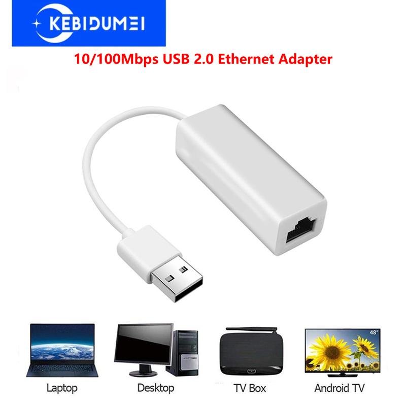 USB til RJ45 Etherne Lan Adapter Bærbar Micro USB til Nettverkskort for PC Laptop Windows