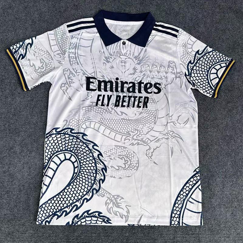 2526 Fan Edition White Horse Mbabpe Jersey Football Uniform S белый
