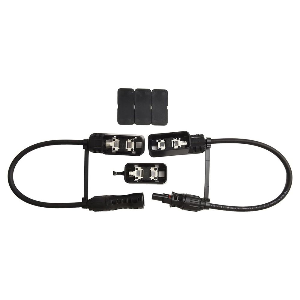 UV Resistant Solar Connector Panel Adaptor 1500V/30A Solar PV Connector Kit  Photovoltaic Systems