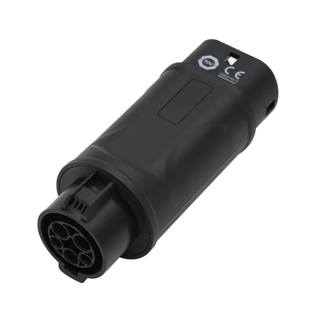 EV Adapter SAE J1772 Type 1 to Type 2 EV Charging Convertor Connector EVSE Adaptor 32A for Electric Car Accessories T1 to T2