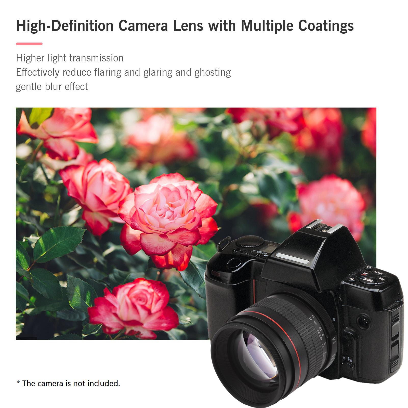 Объектив для фотоаппаратов с фиксированным фокусным расстоянием 85 мм — фото 4